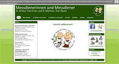 Desktop Screenshot of messdiener-euren.de